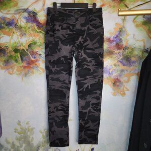Levis Gray & High Rise Black Camouflage Skinny Jeans